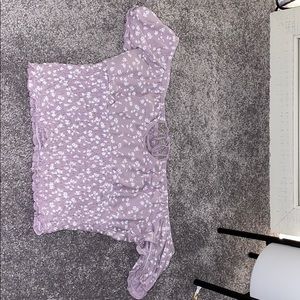 Pacsun cropped shirt